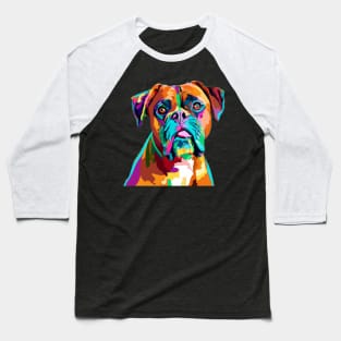 Boxer Pop Art - Dog Lover Gifts Baseball T-Shirt